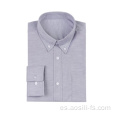 BIG SALE Camisa Oxford tejida para hombre